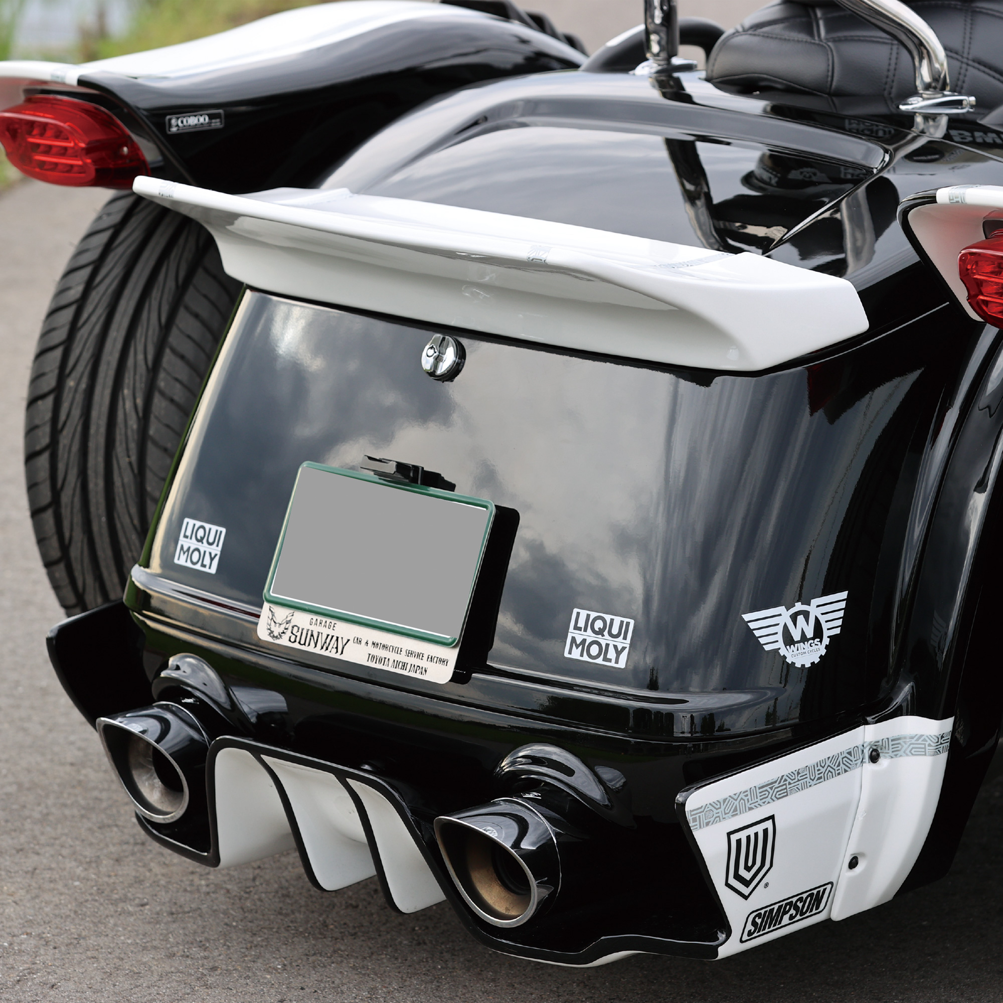 DUCK-TAIL-FREEWHEELER